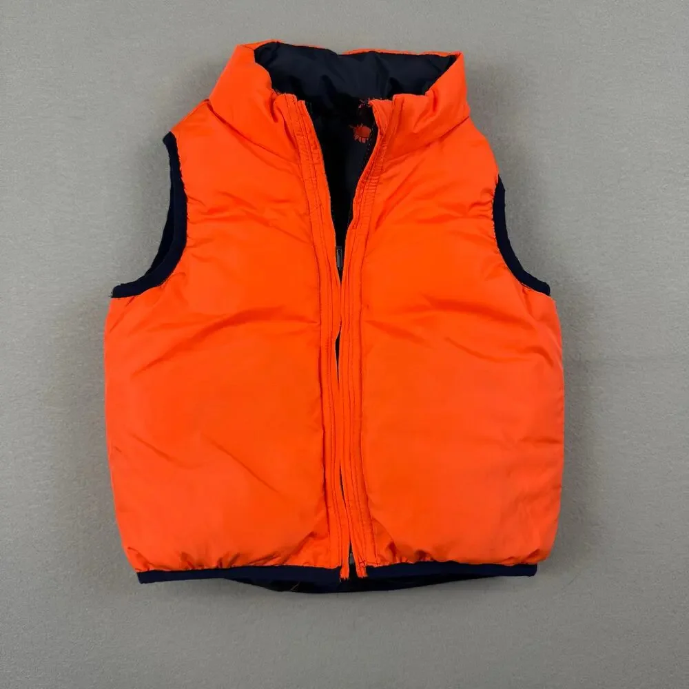 Baby Gap Reversible Dinosaur Puffer Vest 18-24M